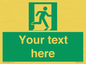 SV5217: Custom Safe condition: Emergency exit (right hand)