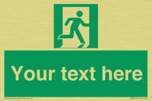 SV5217: Custom Safe condition: Emergency exit (right hand)