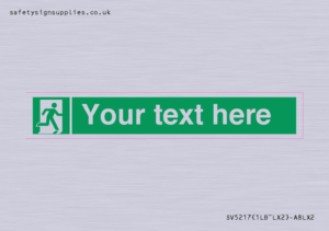 SV5217: Custom Safe condition: Emergency exit (right hand)