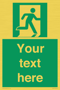 SV5217: Custom Safe condition: Emergency exit (right hand)