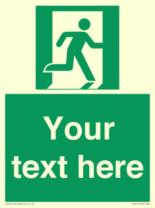 SV5217: Custom Safe condition: Emergency exit (right hand)