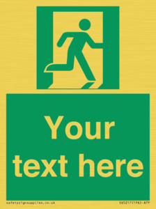 SV5217: Custom Safe condition: Emergency exit (right hand)