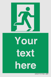 SV5217: Custom Safe condition: Emergency exit (right hand)