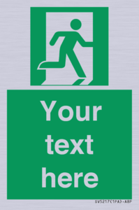 SV5217: Custom Safe condition: Emergency exit (right hand)