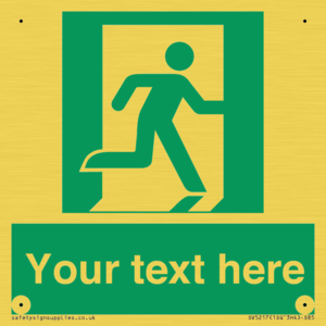 SV5217: Custom Safe condition: Emergency exit (right hand)