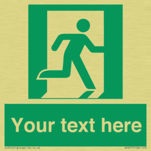 SV5217: Custom Safe condition: Emergency exit (right hand)