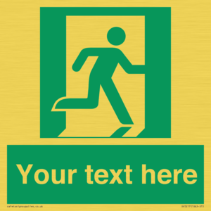 SV5217: Custom Safe condition: Emergency exit (right hand)