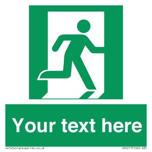 SV5217: Custom Safe condition: Emergency exit (right hand)