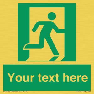 SV5217: Custom Safe condition: Emergency exit (right hand)