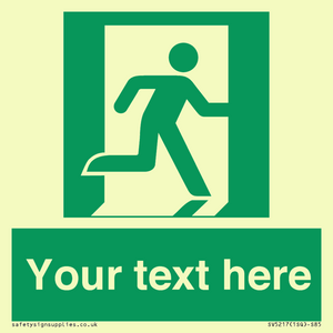 SV5217: Custom Safe condition: Emergency exit (right hand)