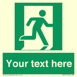 SV5217: Custom Safe condition: Emergency exit (right hand)