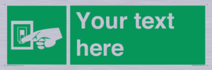 SV5218: Custom Light Switch Sign