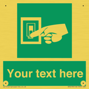 SV5218: Custom Light Switch Sign