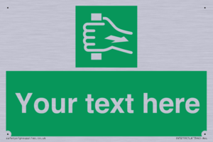 SV5219: Custom Pull Bar Sign