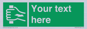SV5219: Custom Pull Bar Sign