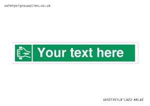 SV5219: Custom Pull Bar Sign
