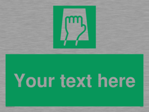 SV5221: Custom Push Pad Sign