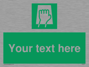 SV5221: Custom Push Pad Sign