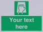 SV5221: Custom Push Pad Sign
