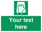 SV5221: Custom Push Pad Sign