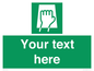 SV5221: Custom Push Pad Sign