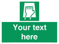 SV5221: Custom Push Pad Sign