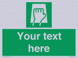 SV5221: Custom Push Pad Sign