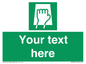 SV5221: Custom Push Pad Sign