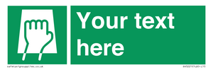 SV5221: Custom Push Pad Sign