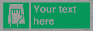 SV5221: Custom Push Pad Sign