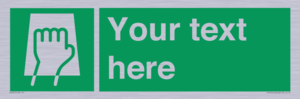 SV5221: Custom Push Pad Sign