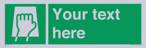 SV5221: Custom Push Pad Sign