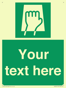 SV5221: Custom Push Pad Sign