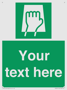 SV5221: Custom Push Pad Sign