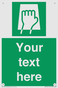 SV5221: Custom Push Pad Sign