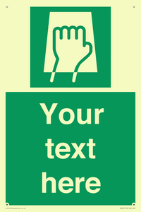 SV5221: Custom Push Pad Sign