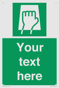 SV5221: Custom Push Pad Sign
