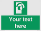 SV5227: Custom Turn Clockwise Sign