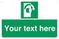 SV5227: Custom Turn Clockwise Sign