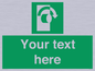 SV5227: Custom Turn Clockwise Sign