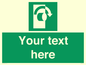 SV5227: Custom Turn Clockwise Sign