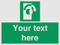SV5227: Custom Turn Clockwise Sign