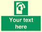 SV5227: Custom Turn Clockwise Sign
