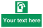 SV5227: Custom Turn Clockwise Sign