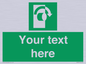 SV5227: Custom Turn Clockwise Sign