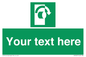 SV5227: Custom Turn Clockwise Sign