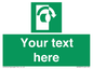 SV5227: Custom Turn Clockwise Sign