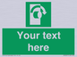 SV5227: Custom Turn Clockwise Sign