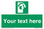 SV5227: Custom Turn Clockwise Sign