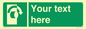 SV5227: Custom Turn Clockwise Sign